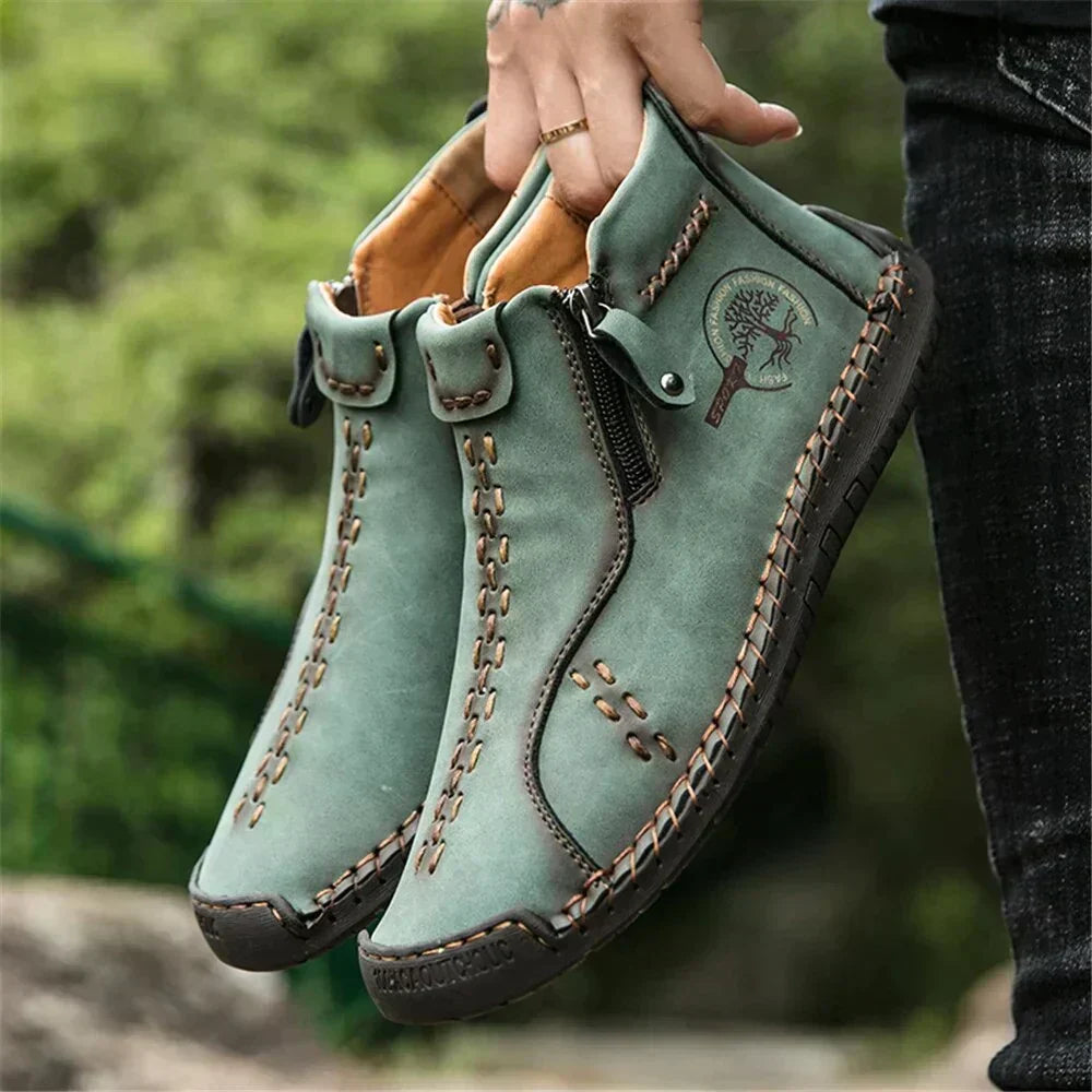 Brandon - Bequeme Lederstiefel für Männer