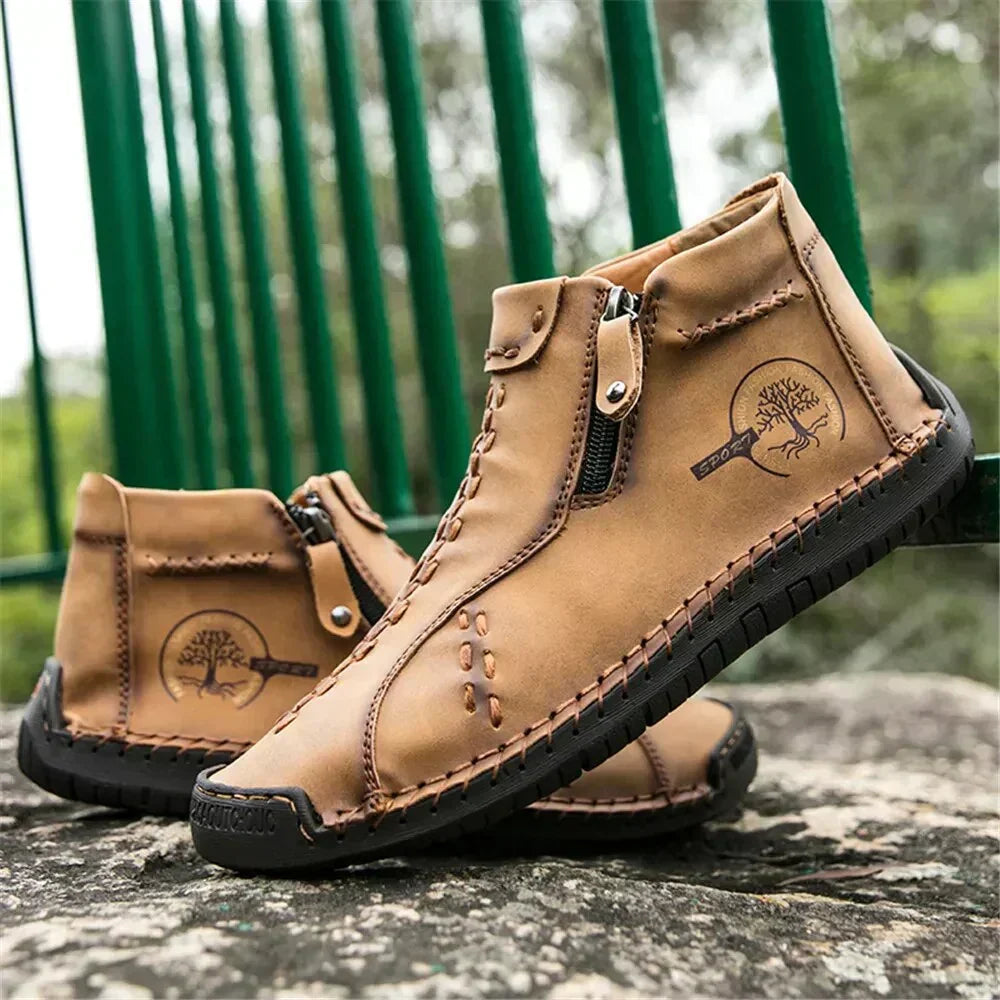 Brandon - Bequeme Lederstiefel für Männer