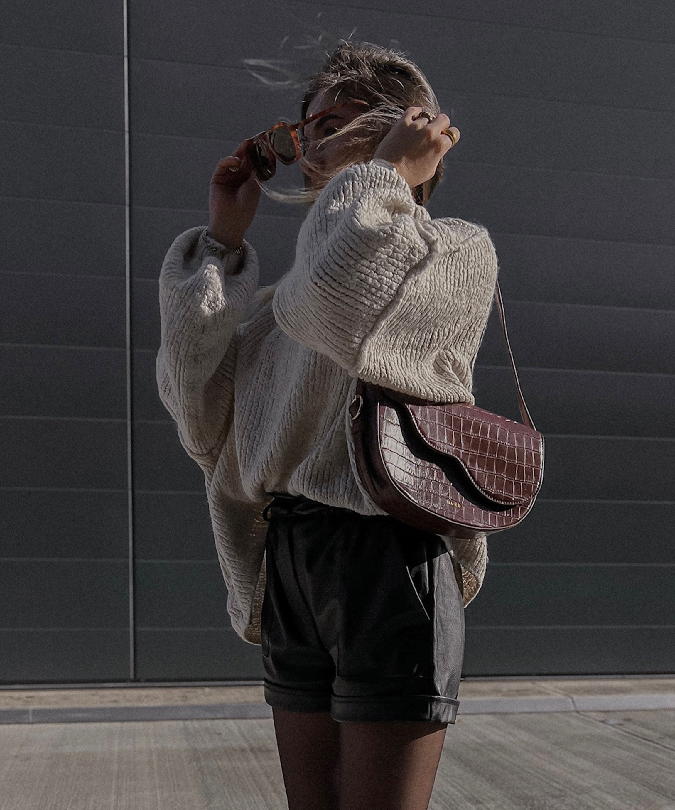 Celestia | Shorts aus Kunstleder mit Eleganter Passform für Frauen