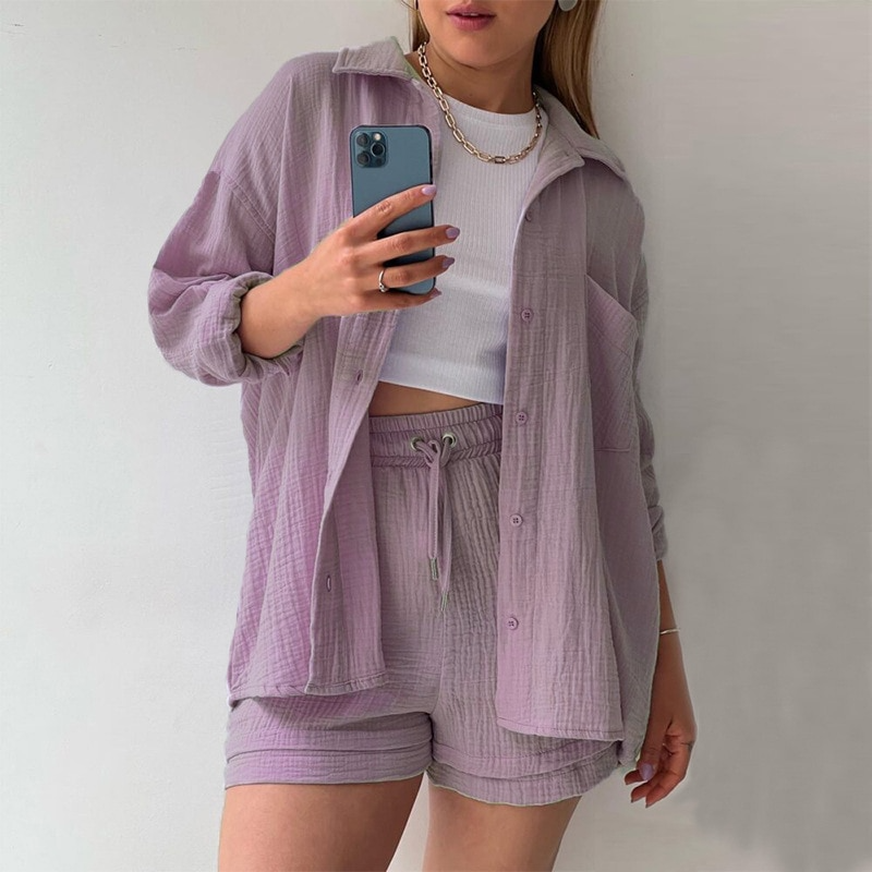 Zaria | Loungewear-Set mit Hochwertiger Baumwolle und Lässigem Stil für Damen
