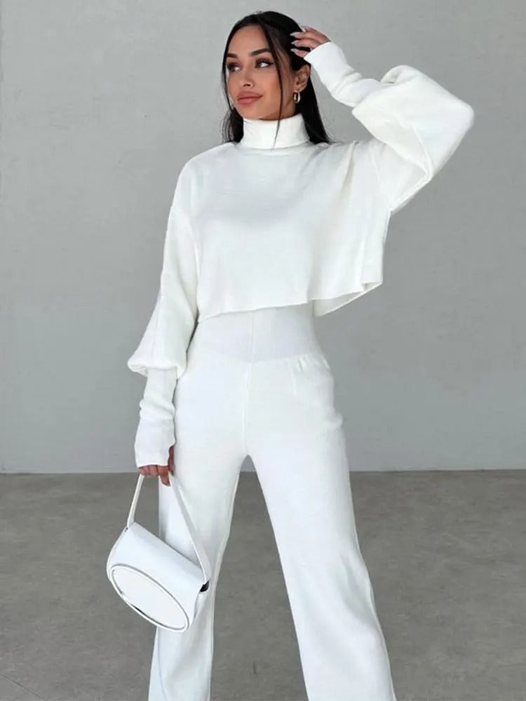 Mira | Rollkragen Set mit Eleganter Passform und Kuscheliger Wärme für Damen