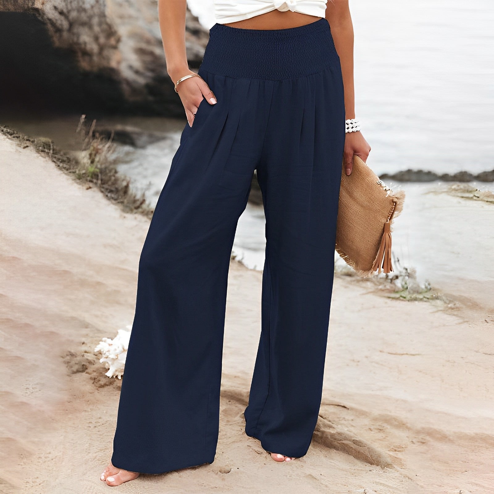 Aurelia | Hose mit Weiten Beinen und Bequemem Schnitt für Damen