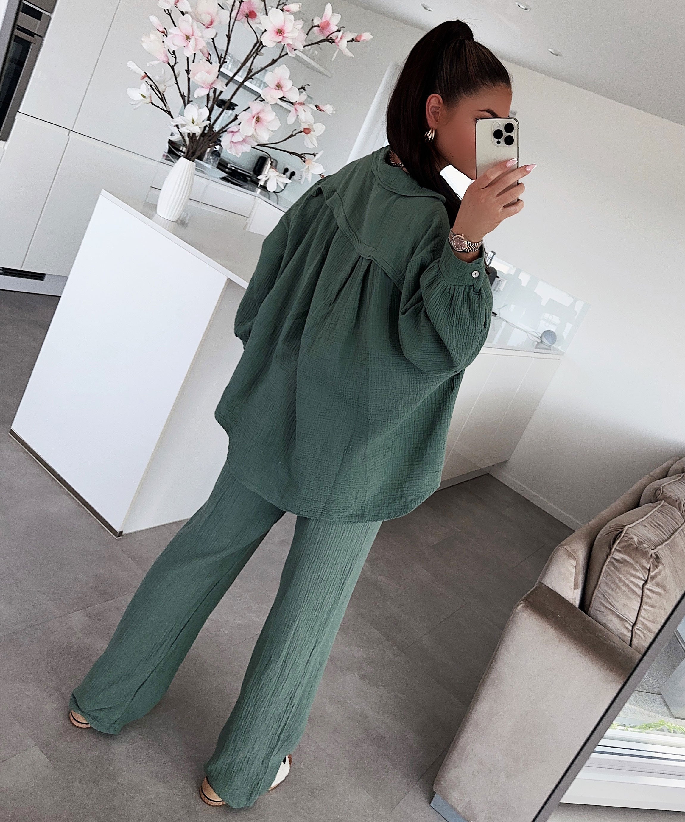 Violetta | Set mit Bequemer Baumwolle und Oversize-Schnitt für Frauen