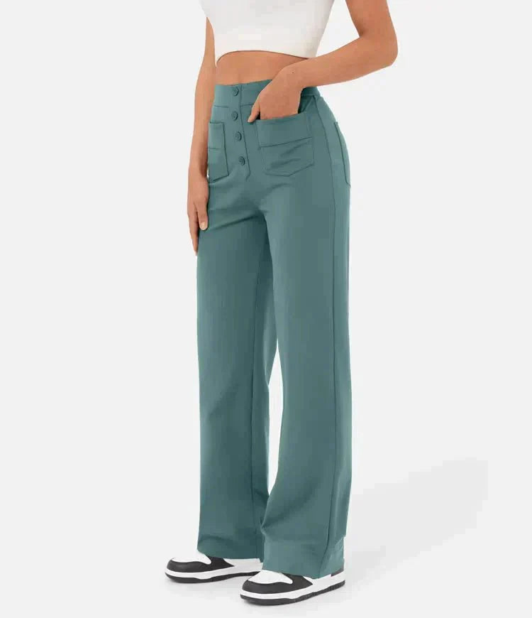 Sienna | Freizeithose mit Elastischem Design und Hoch geschnittenem Stil für Damen