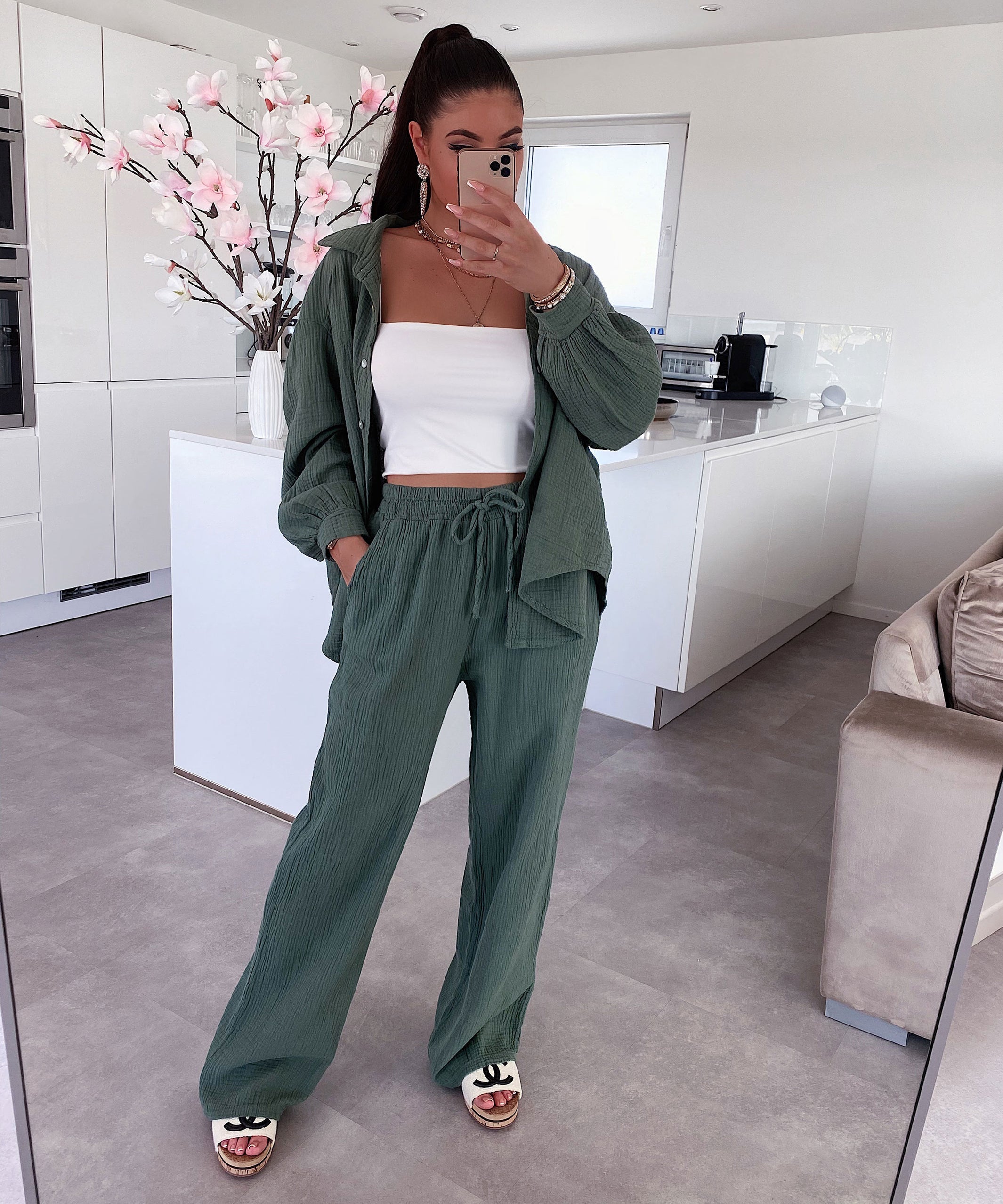 Violetta | Set mit Bequemer Baumwolle und Oversize-Schnitt für Frauen