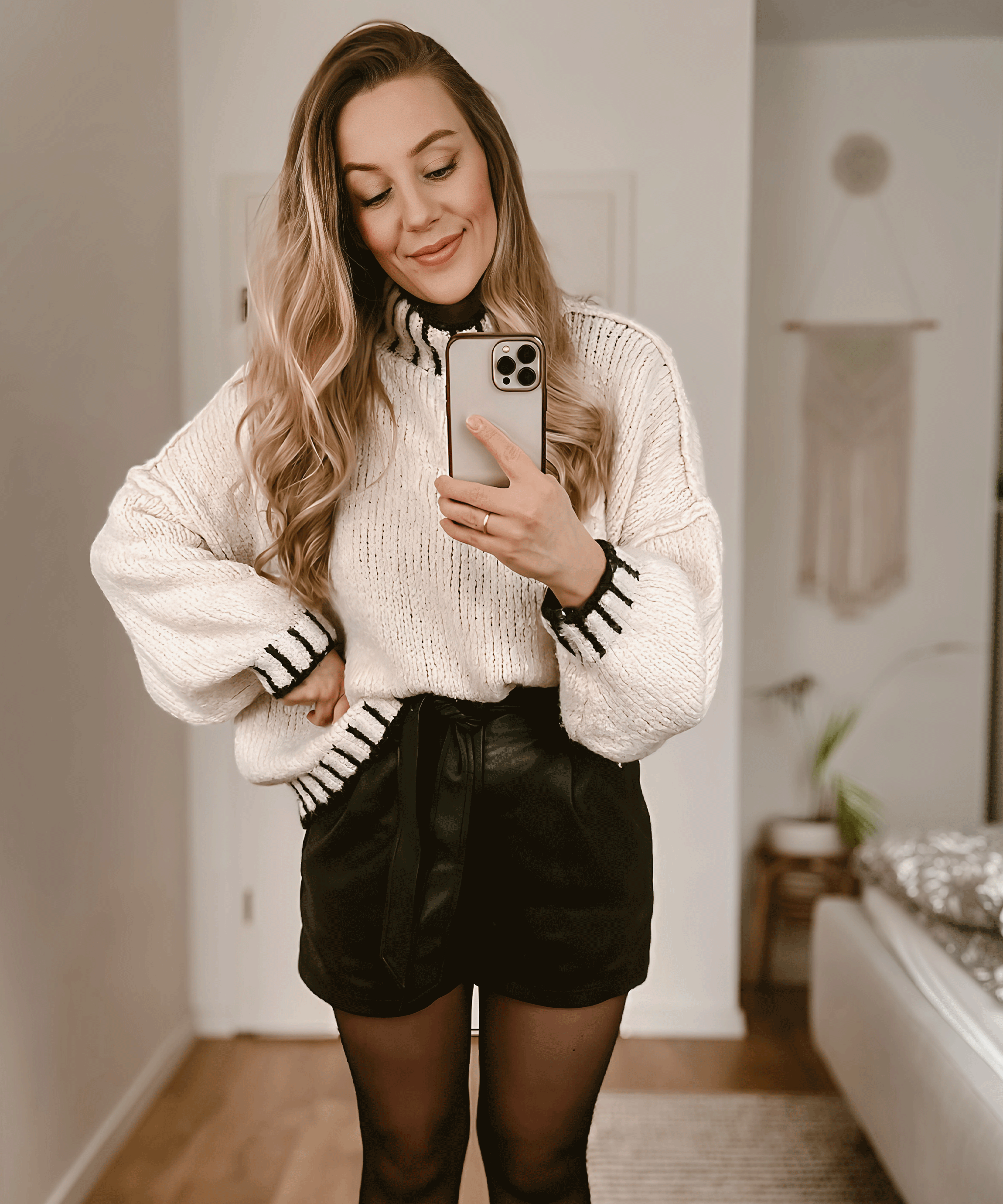 Celestia | Shorts aus Kunstleder mit Eleganter Passform für Frauen