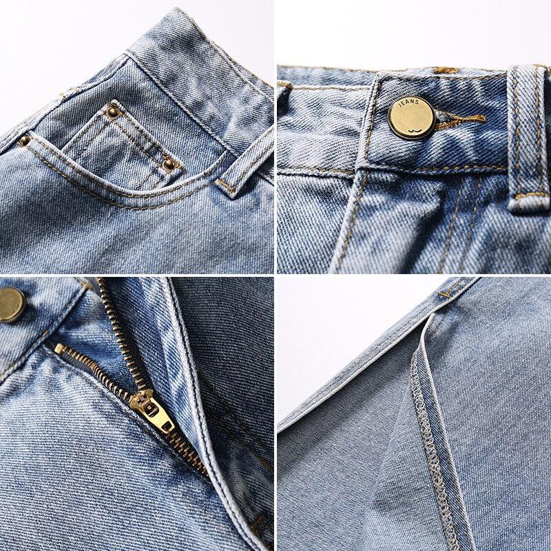 Livia | Denimrock mit Stil und Seitlichem Schlitz für Frauen