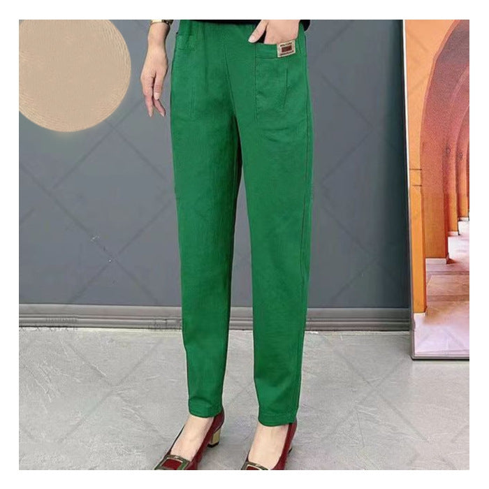 Livia | Baumwollhose mit Gummizug und Bequemem Sitz für Damen