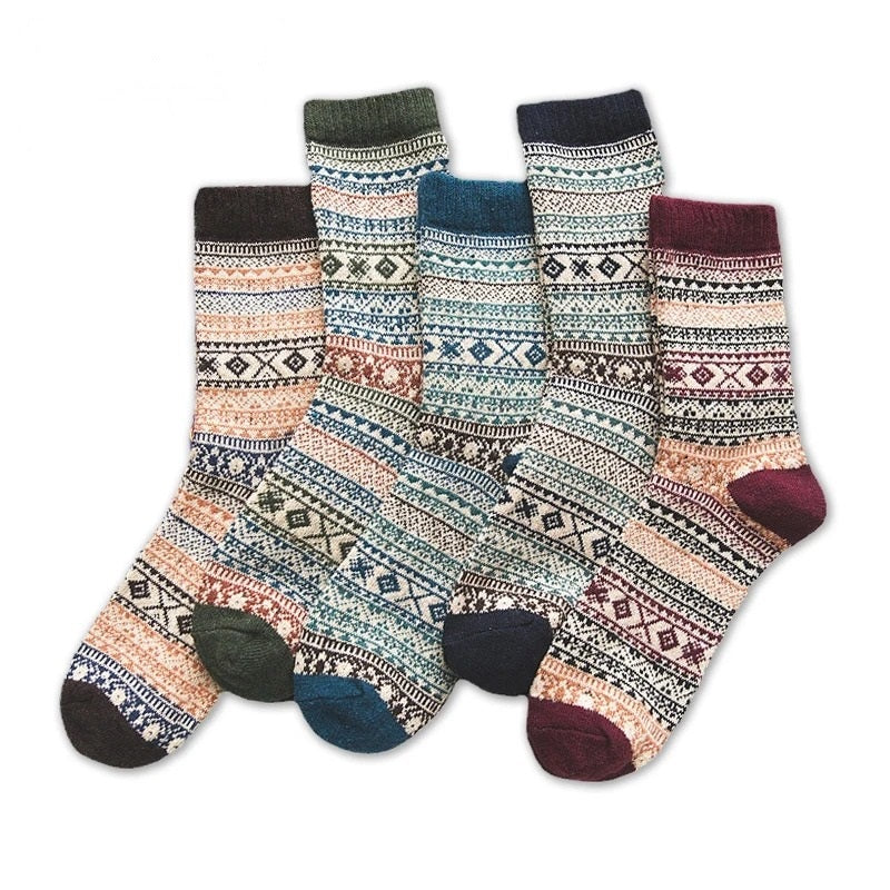 Sigrid | Socken mit Megawärme und skandinavischem Design für alle Jahreszeiten