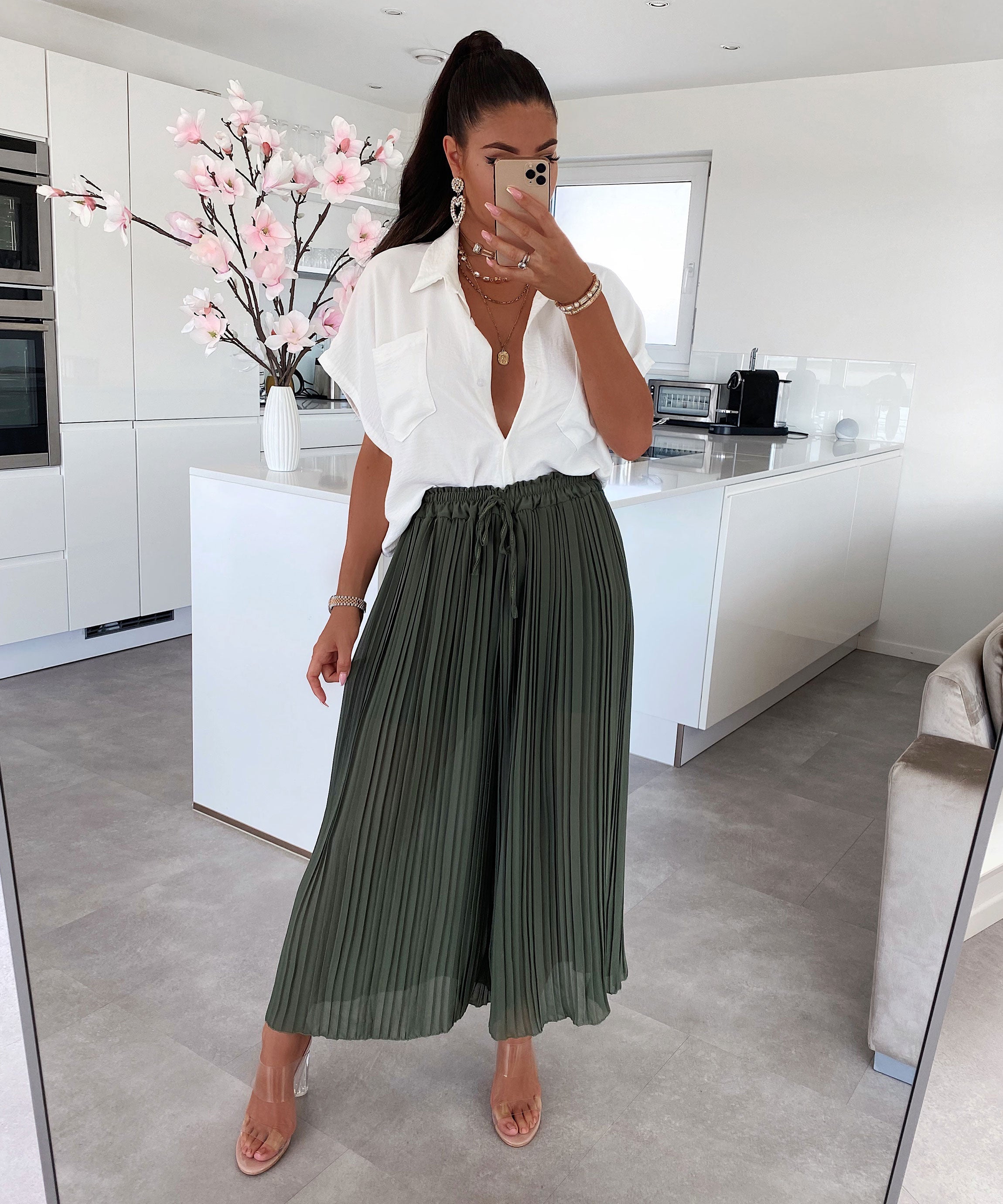 Mira | Hose mit Luftigem Material und Flexiblem Bund für Damen