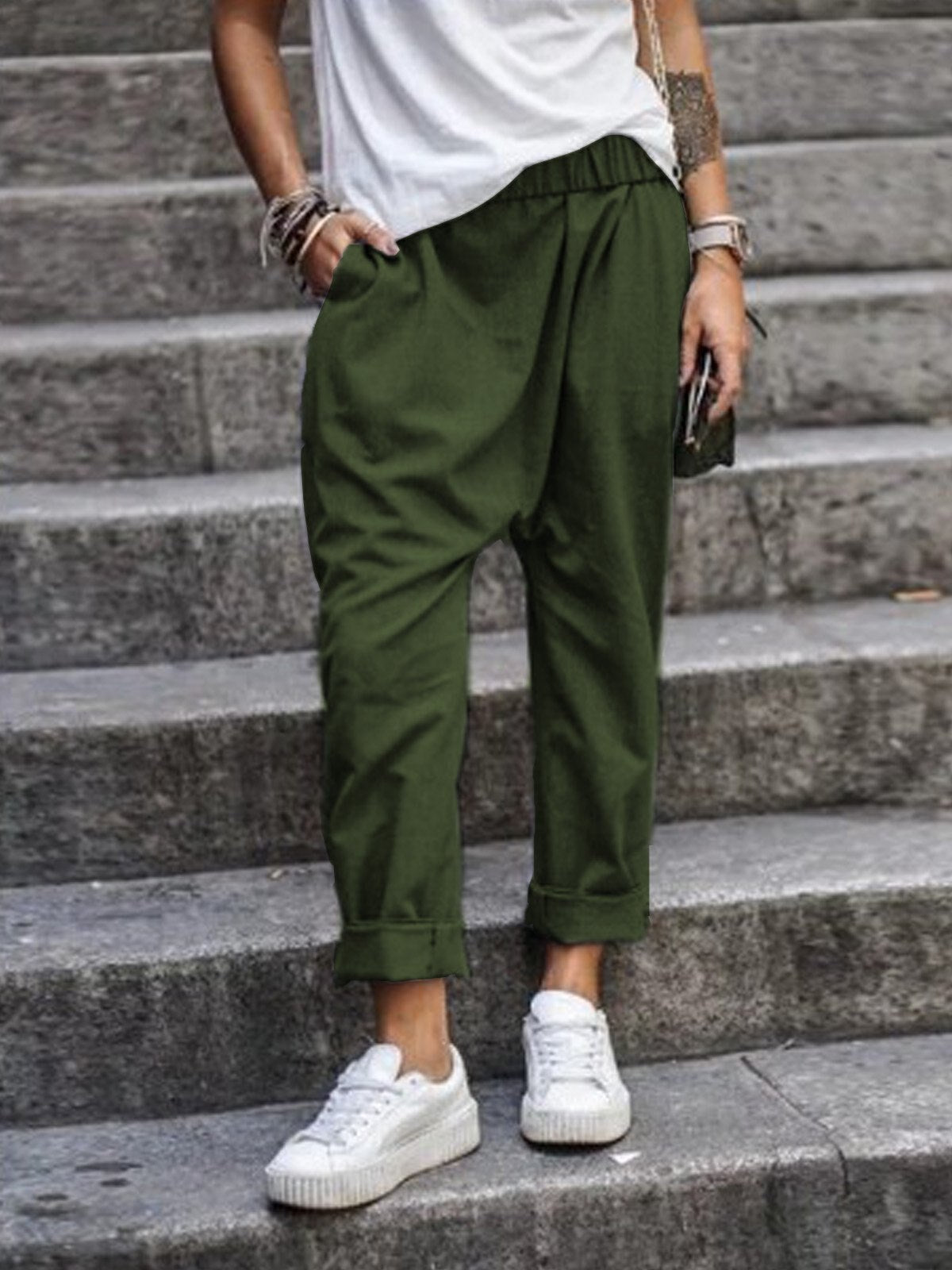 Lyra | Leinenhose mit Stil und Bequemlichkeit für Frauen
