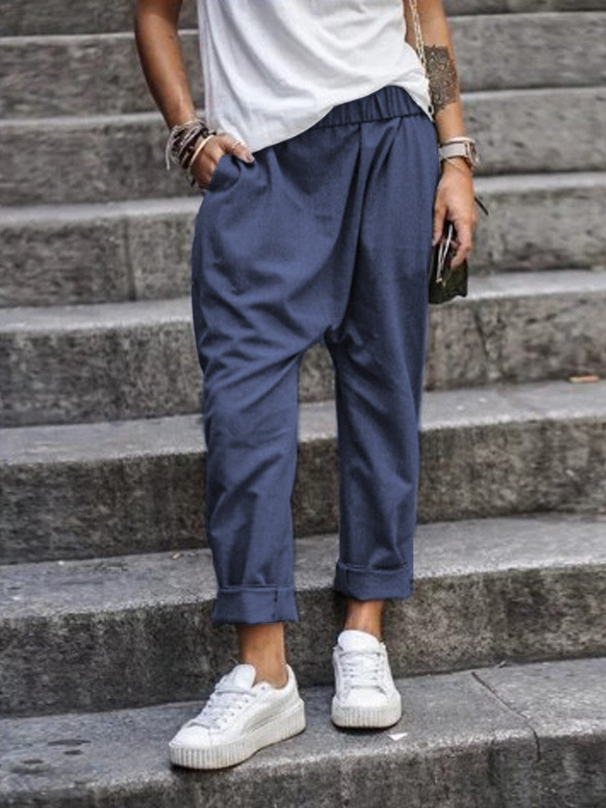 Lyra | Leinenhose mit Stil und Bequemlichkeit für Frauen
