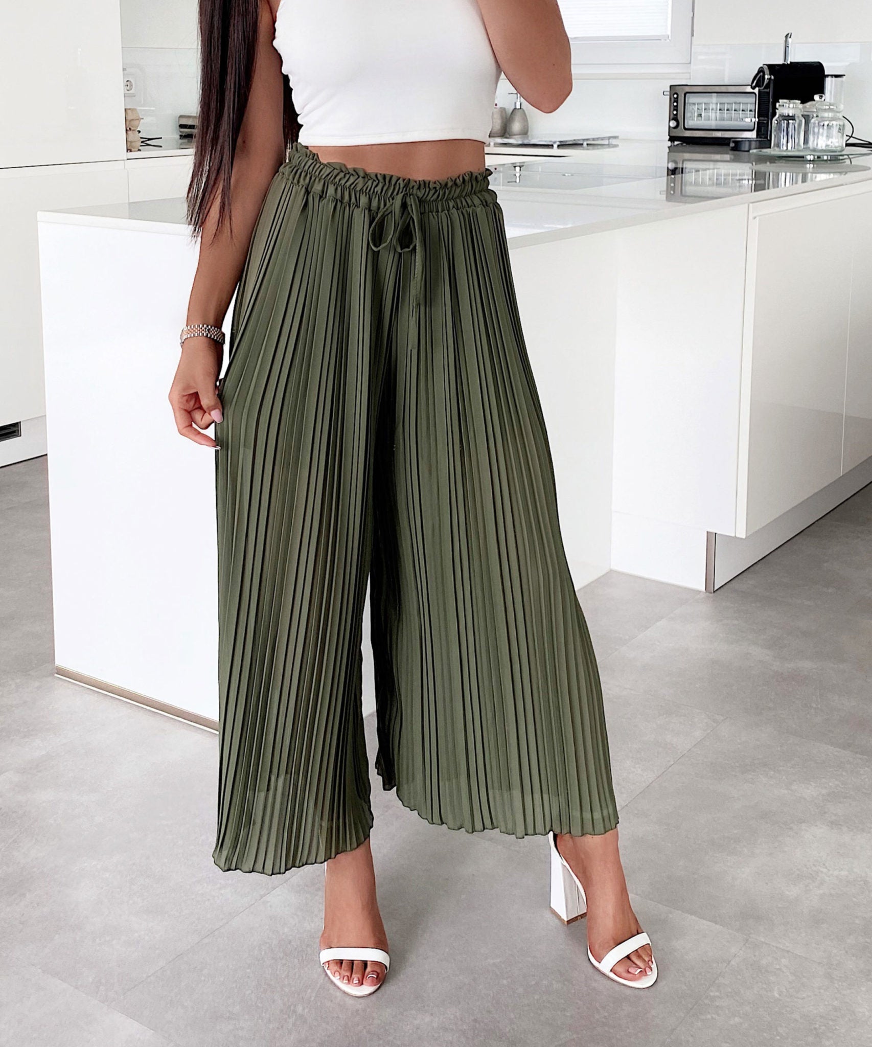 Mira | Hose mit Luftigem Material und Flexiblem Bund für Damen