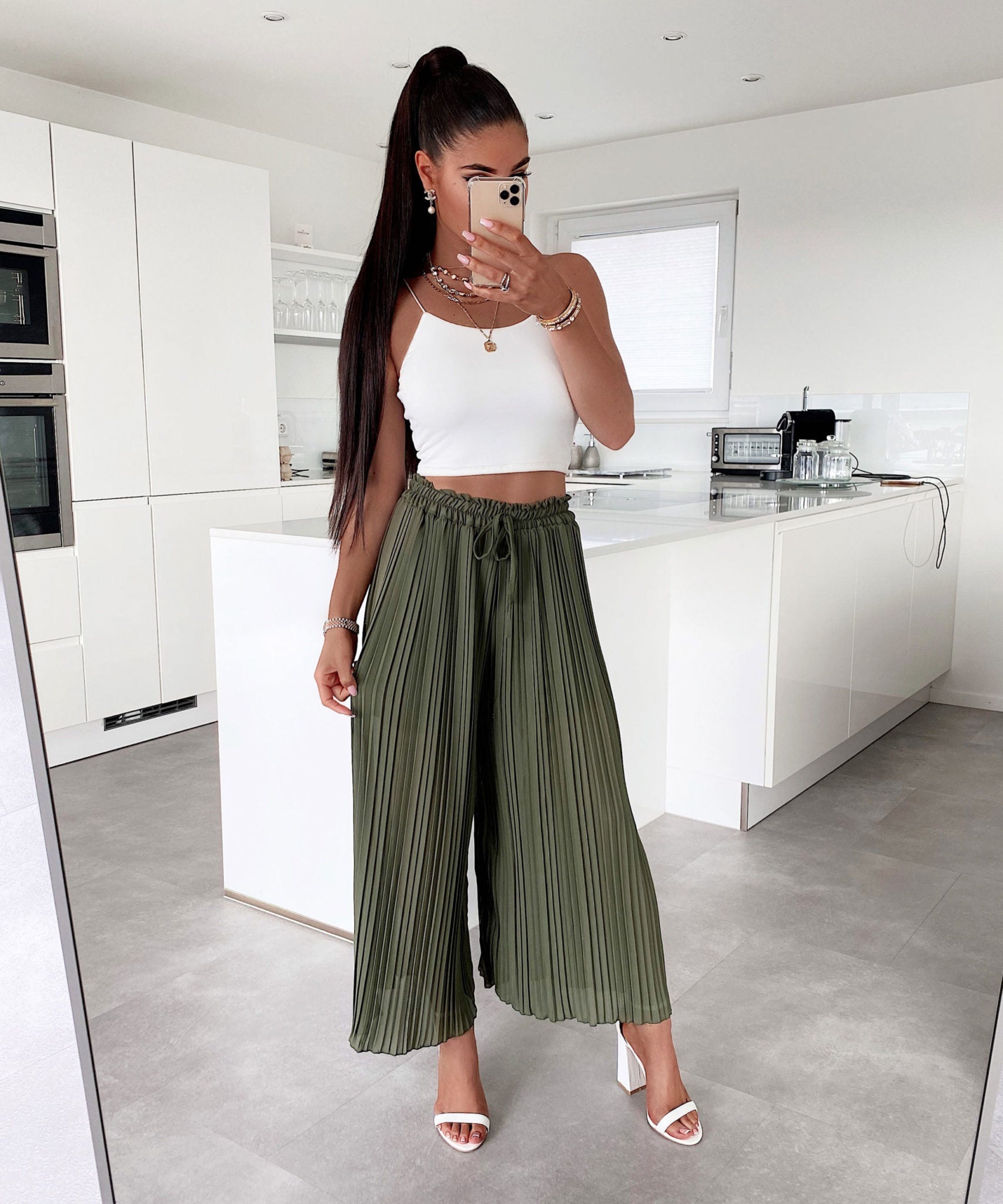Mira | Hose mit Luftigem Material und Flexiblem Bund für Damen