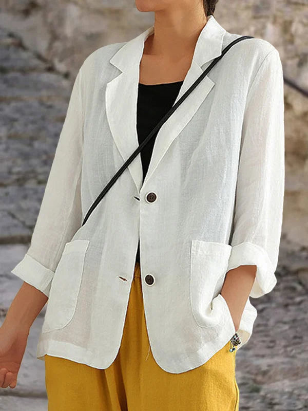 Celestina | Blazer mit Maßgeschneiderter Passform und Funktionalen Taschen für Damen