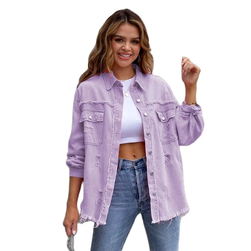 Luna | Jeansjacke mit modernem Design und hochwertigem Denim für Damen