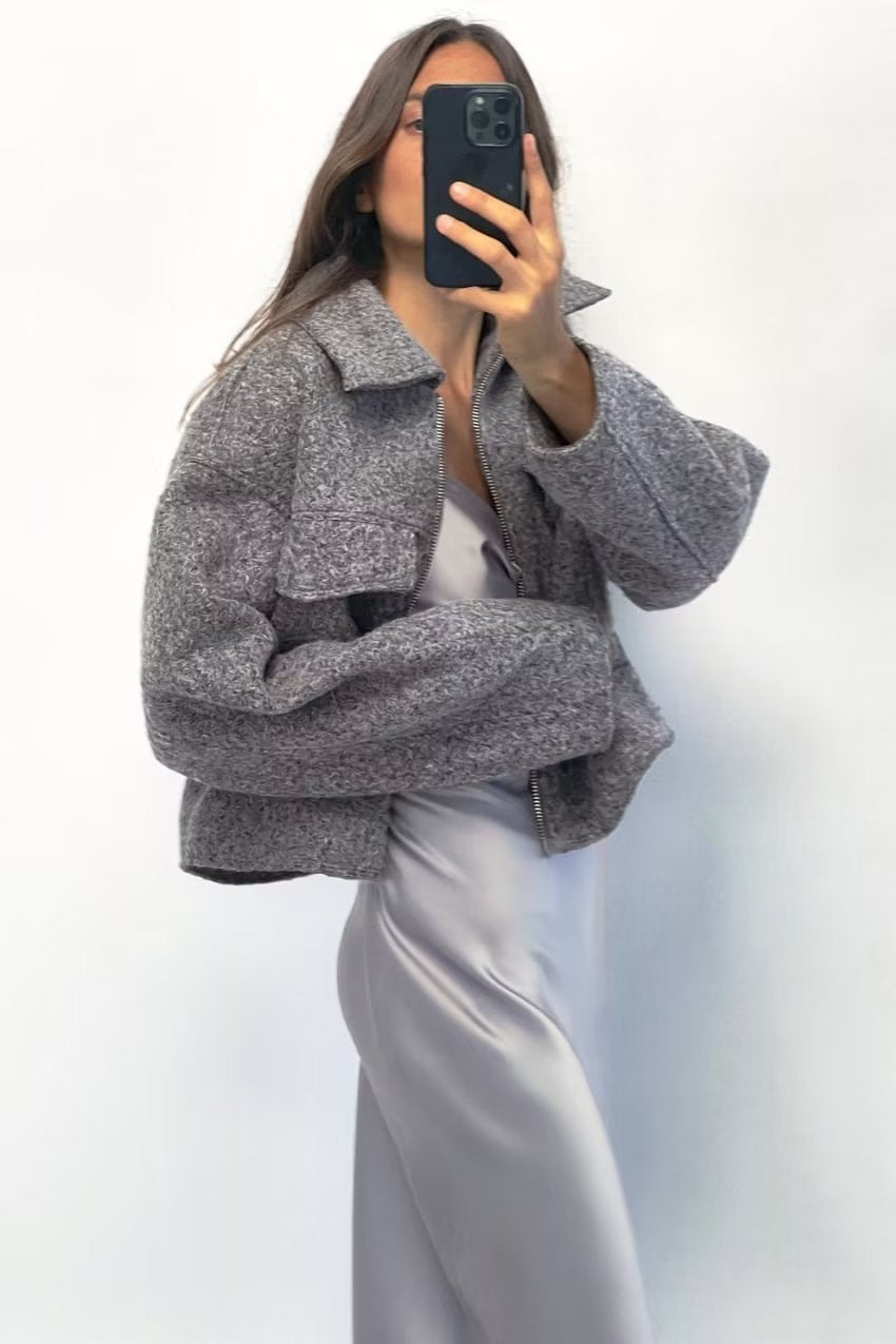 Livia | Kurze Jacke mit zeitlosem Stil und schmeichelhafter Passform für Damen