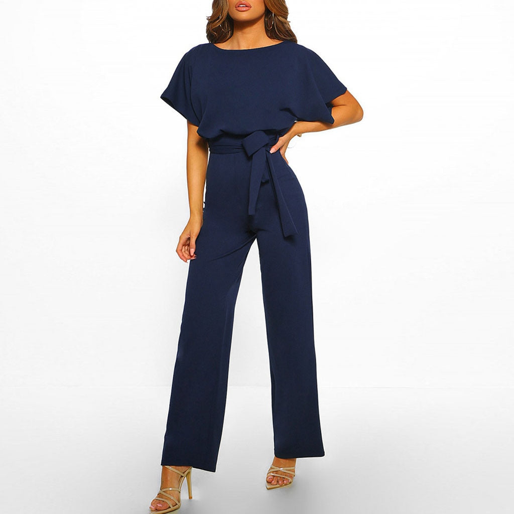 Aurelia | Jumpsuit mit Schickem Gürtel und Nachhaltigen Materialien für Damen