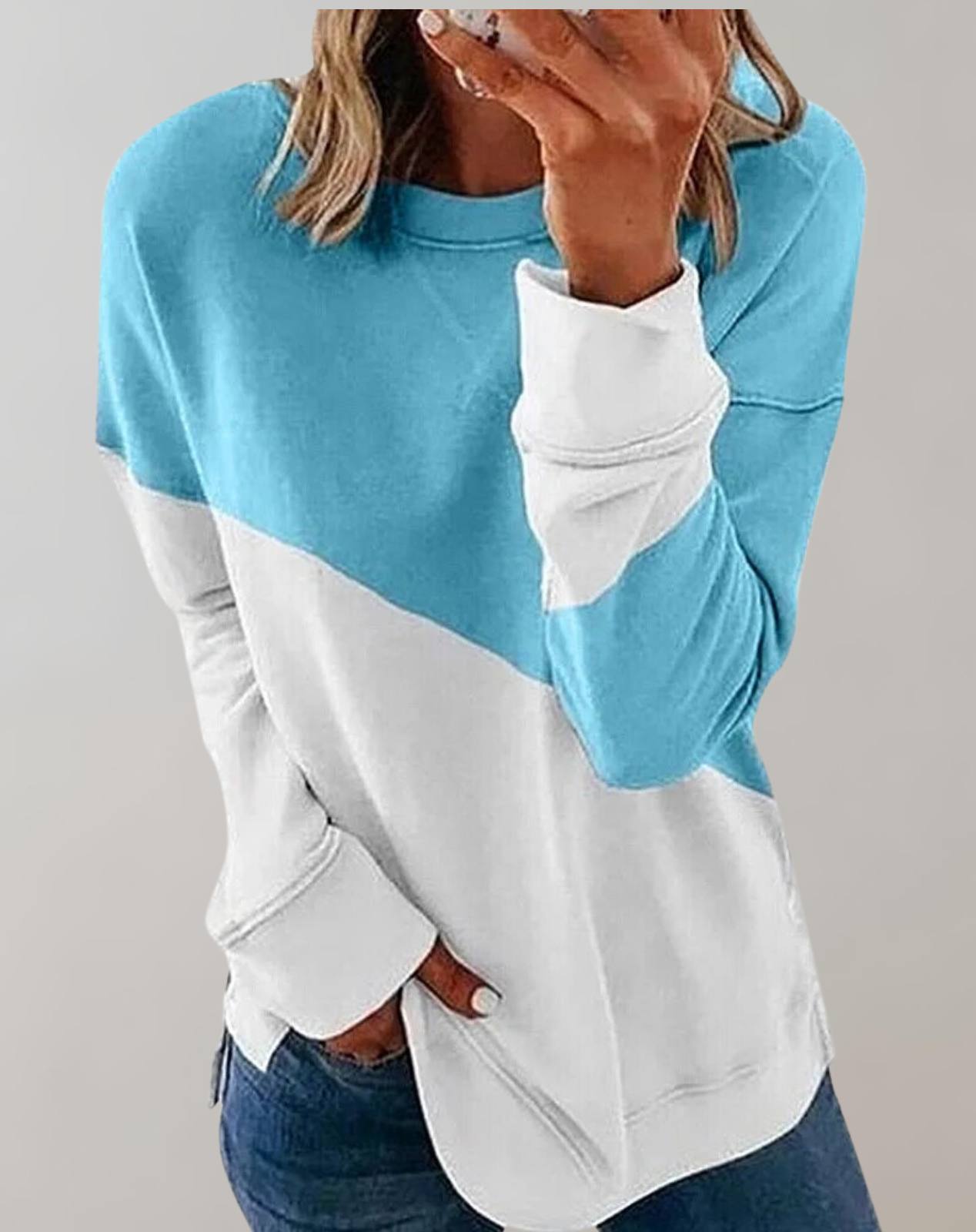 Liora | Sweatshirt mit zeitloser Eleganz und atmungsaktivem Stoff für Frauen