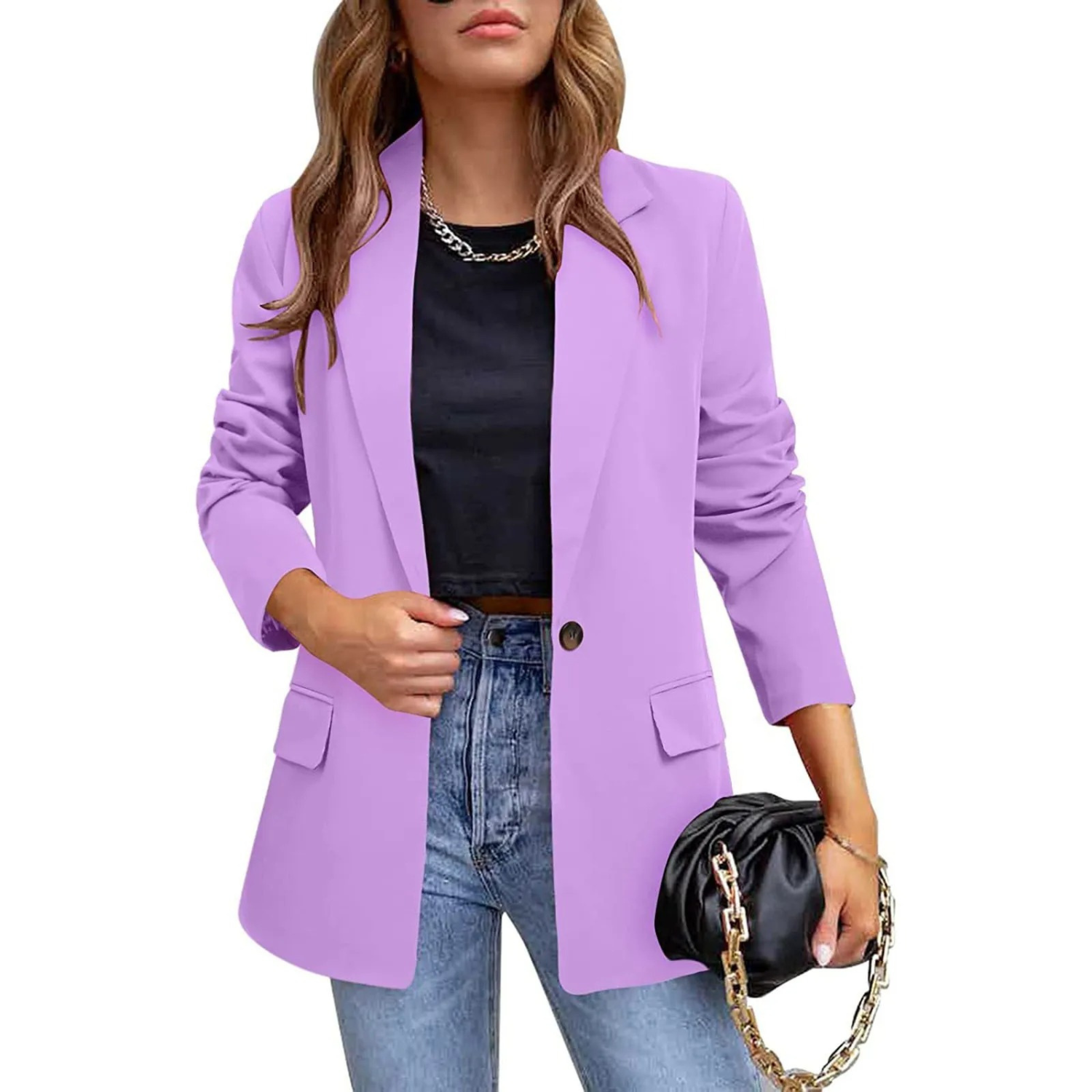 Sarina | Damenblazer mit Schlanker Passform und Eleganter Silhouette für Frauen