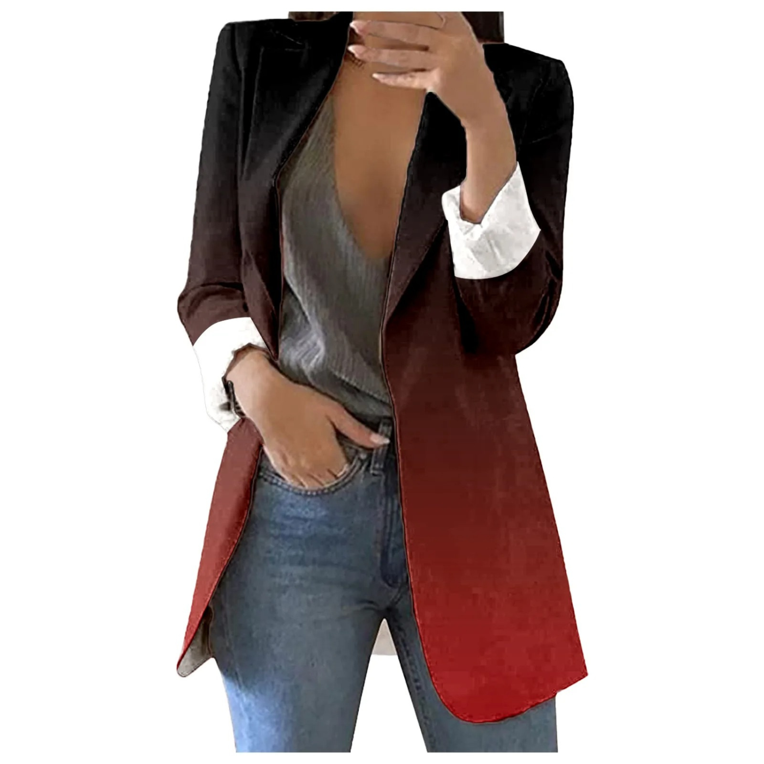 Celestine | Blazer mit Farbverlauf und Eleganz für Damen