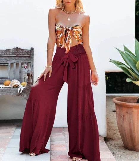 Seraphina | Plisseehose mit Elastischem Bund und Stilvollem Design für Frauen