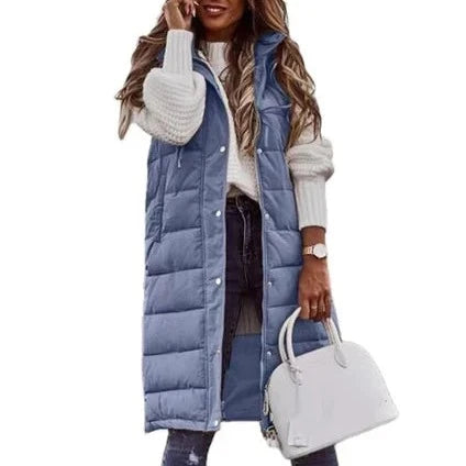 Celestine | Lange Weste mit Stil und Komfort für Damen im Herbst/Winter