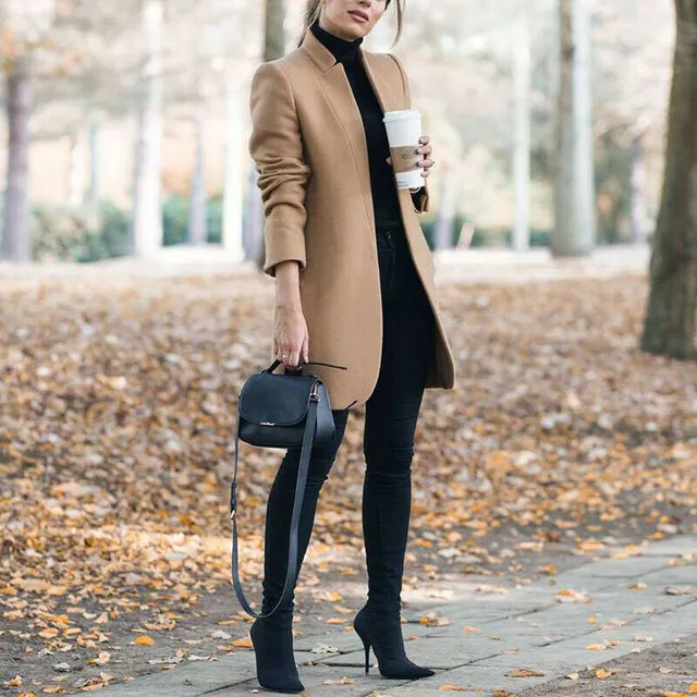 Livia | Wollmantel mit Eleganz und Stil für Frauen