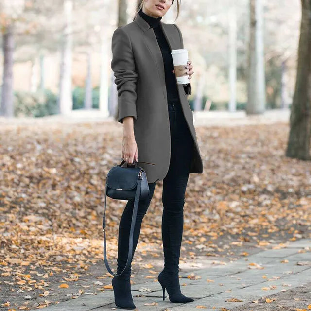 Livia | Wollmantel mit Eleganz und Stil für Frauen