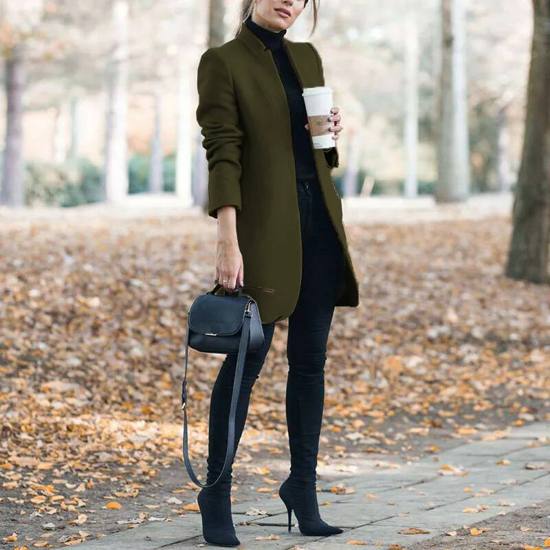 Livia | Wollmantel mit Eleganz und Stil für Frauen