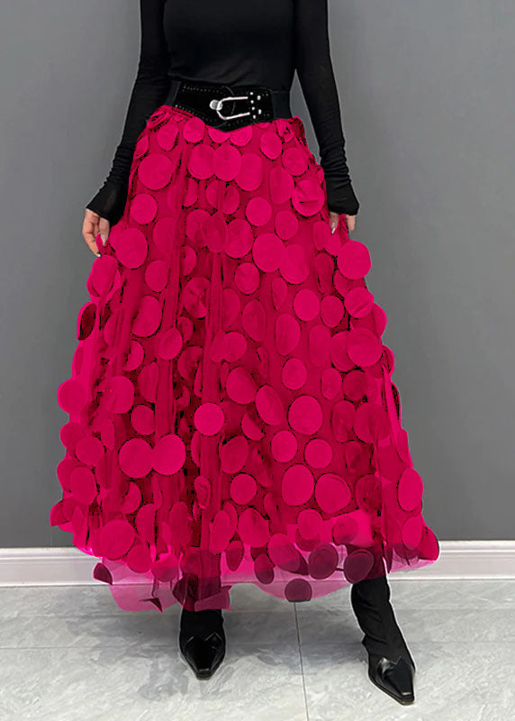 Celestine | Tüllrock mit Elegantem Dot Patchwork Design für Frauen