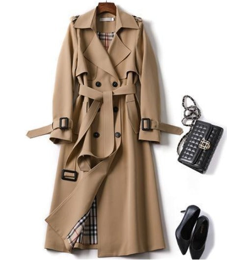 Celestia | Trenchcoat mit zeitlosem Stil und wetterfestem Design für Frauen