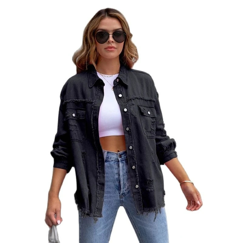 Luna | Jeansjacke mit modernem Design und hochwertigem Denim für Damen