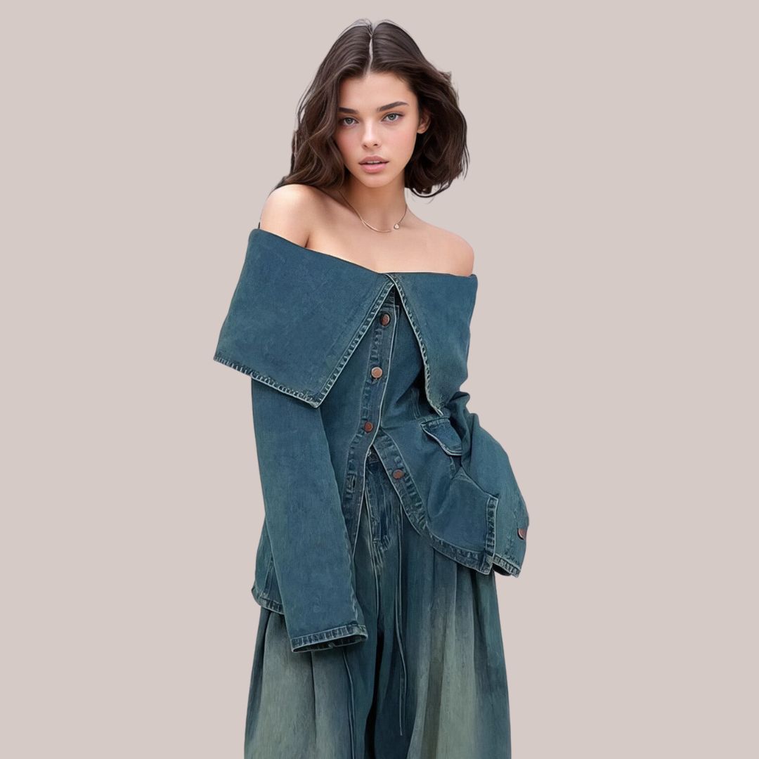 Livia | Jeansjacke mit Stil und Hochwertigem Material für Frauen