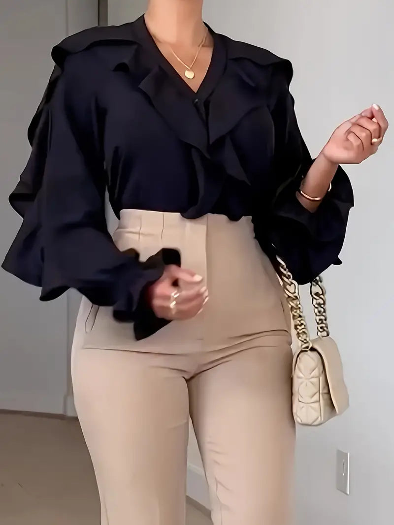 Zephyr | Bluse Mit Rüschen Für Frauen