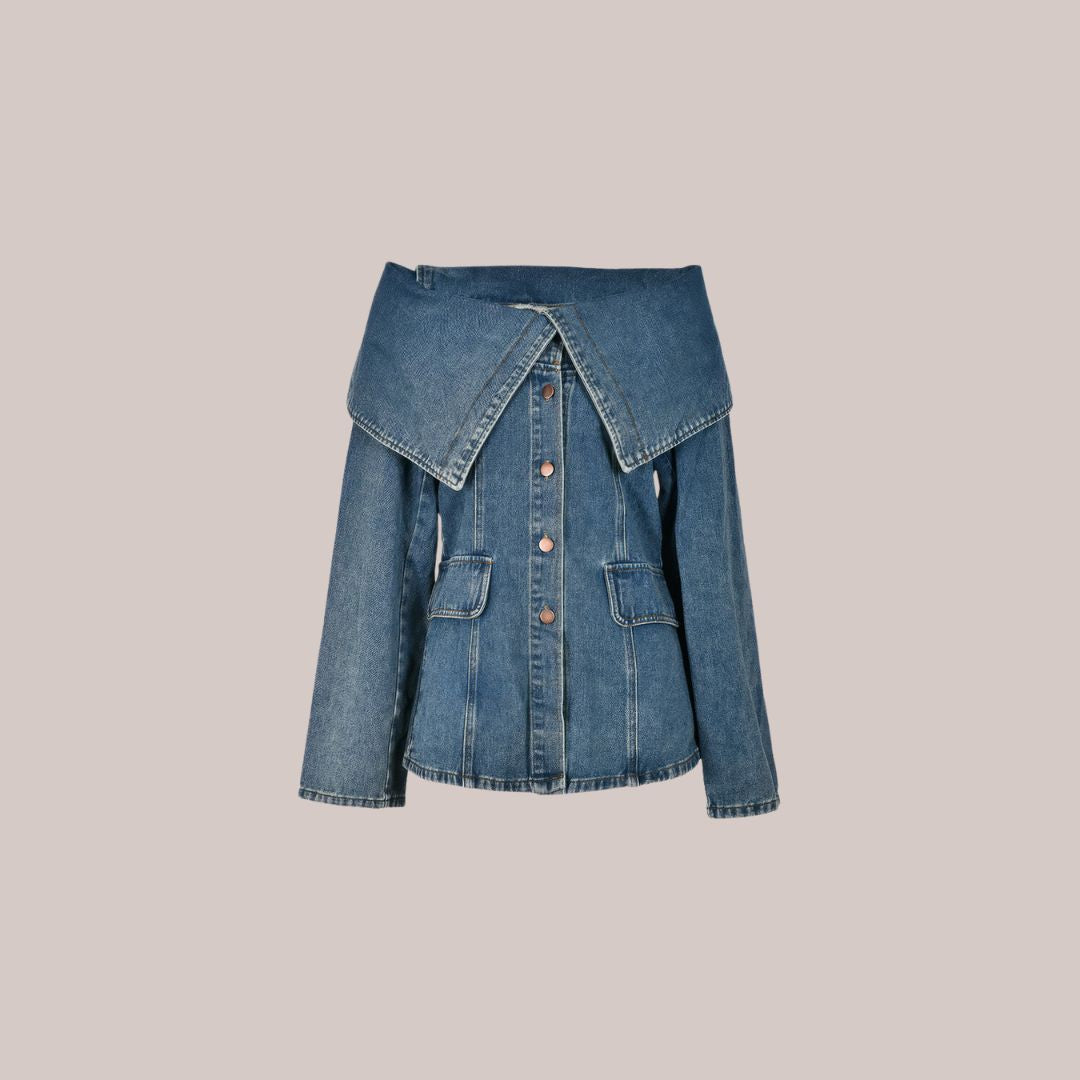 Livia | Jeansjacke mit Stil und Hochwertigem Material für Frauen