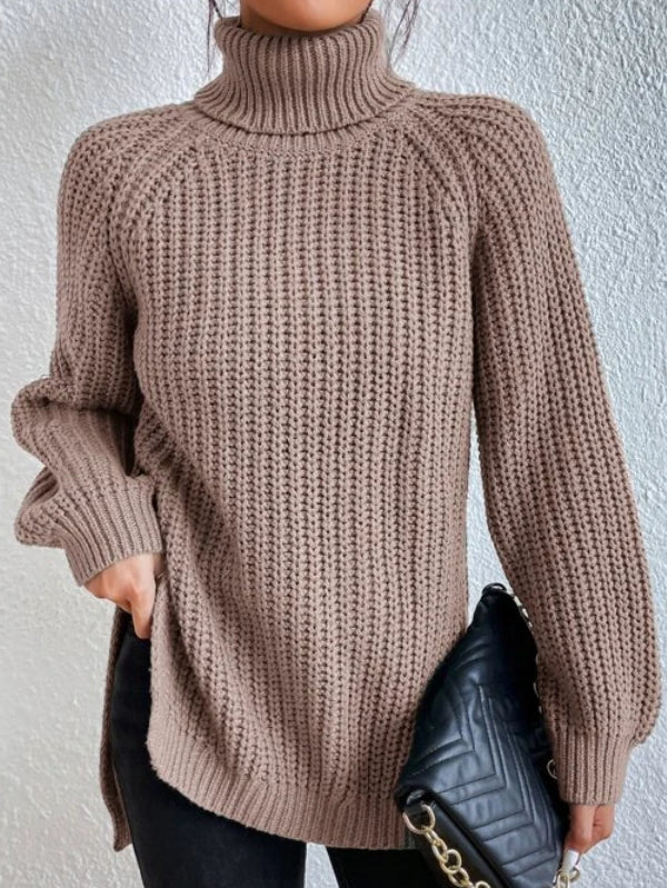 Celestine | Rollkragenpullover mit Mikro-Stretch und lässigem Schnitt für den Alltag