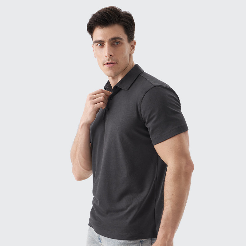 Luca | Poloshirt mit geruchsneutralisierender Technologie und feuchtigkeitsregulierenden Eigenschaften für Herren
