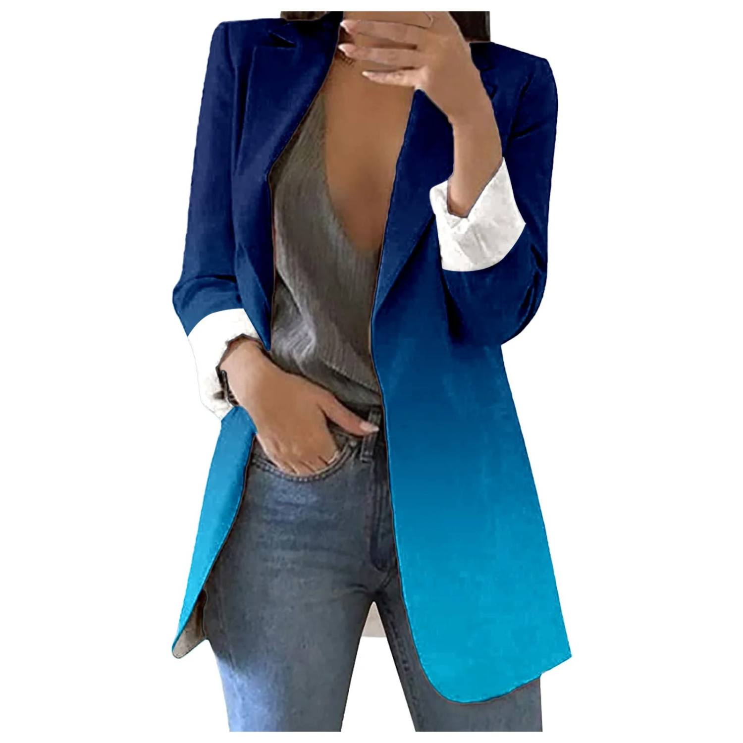Celestine | Blazer mit Farbverlauf und Eleganz für Damen