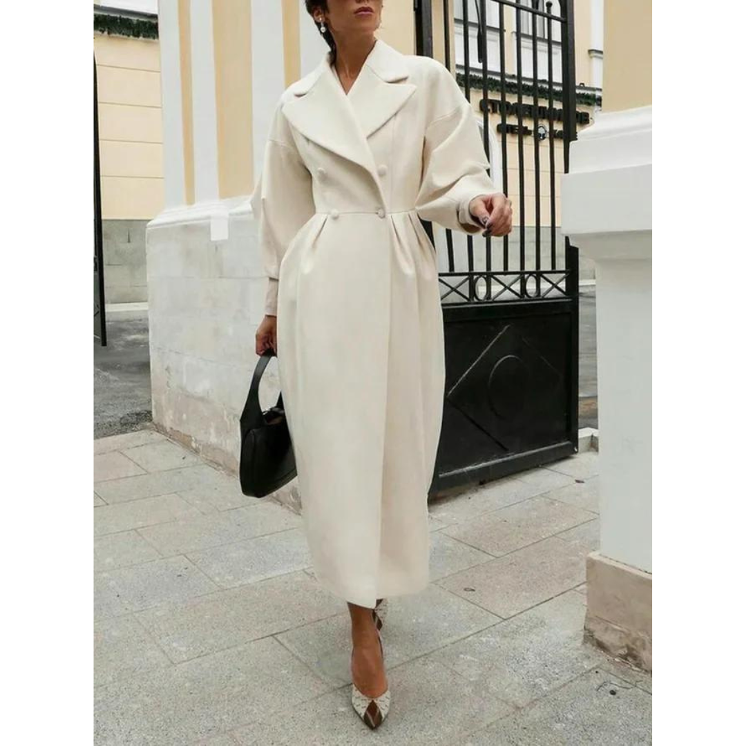 Saaria | Wintermantel mit Eleganter Silhouette und Hochwertiger Wollmischung für Damen