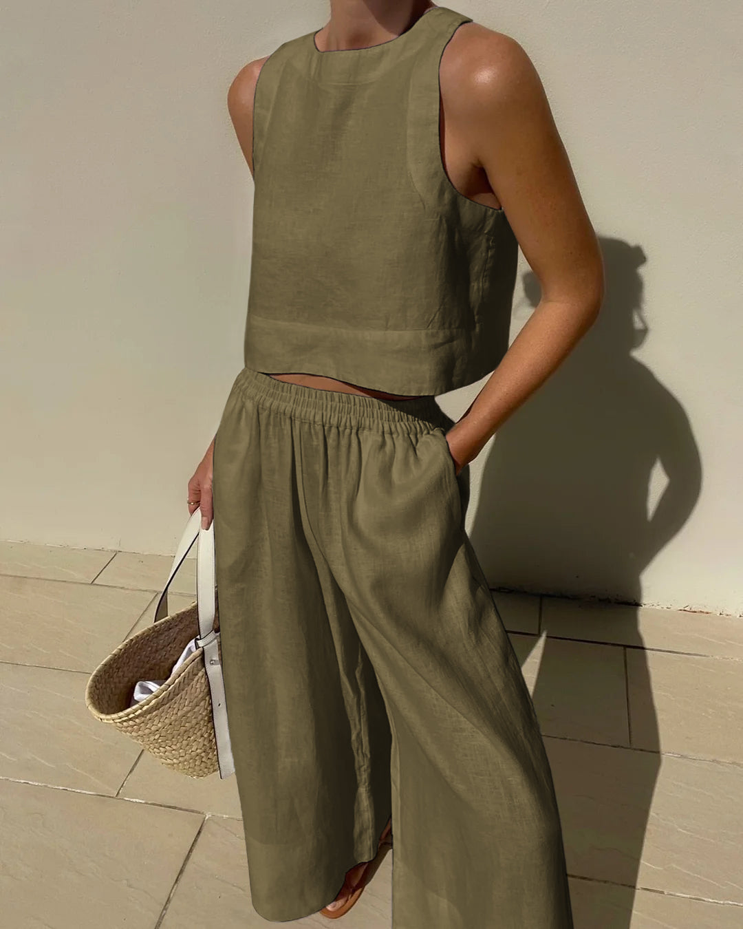 Lunara | Zweiteiliges Set mit Atmungsaktivem Stoff und Schmeichelhaftem Design für Frauen
