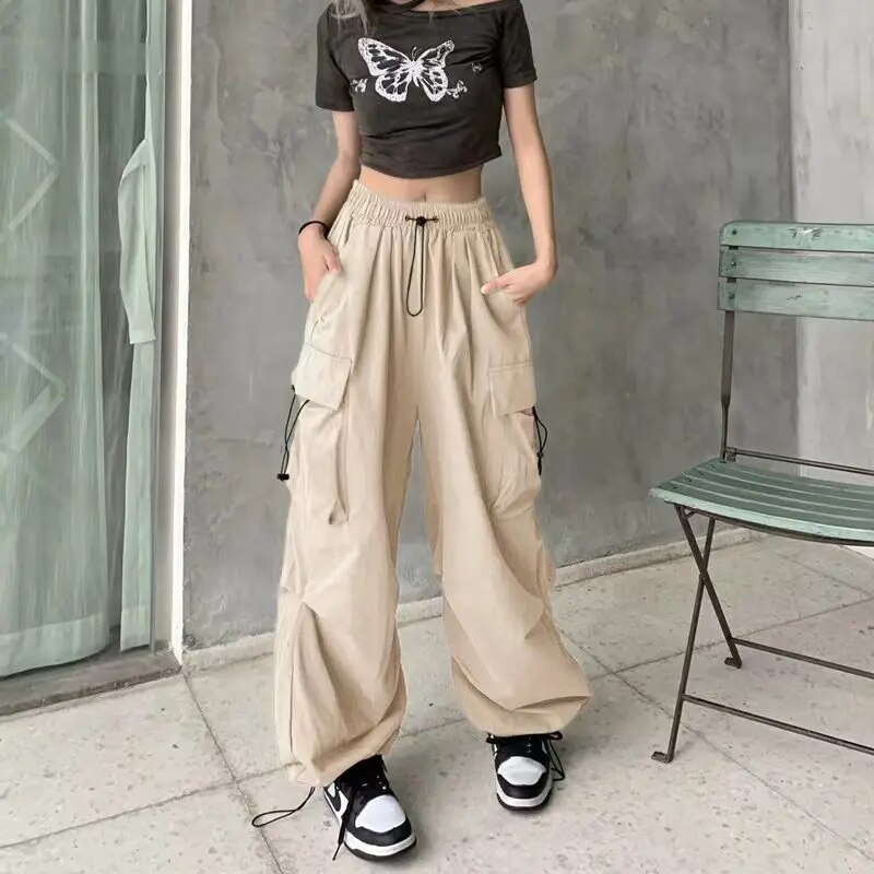 Liora | Cargo Hose mit Hoher Taille und Lockerer Silhouette für Frauen