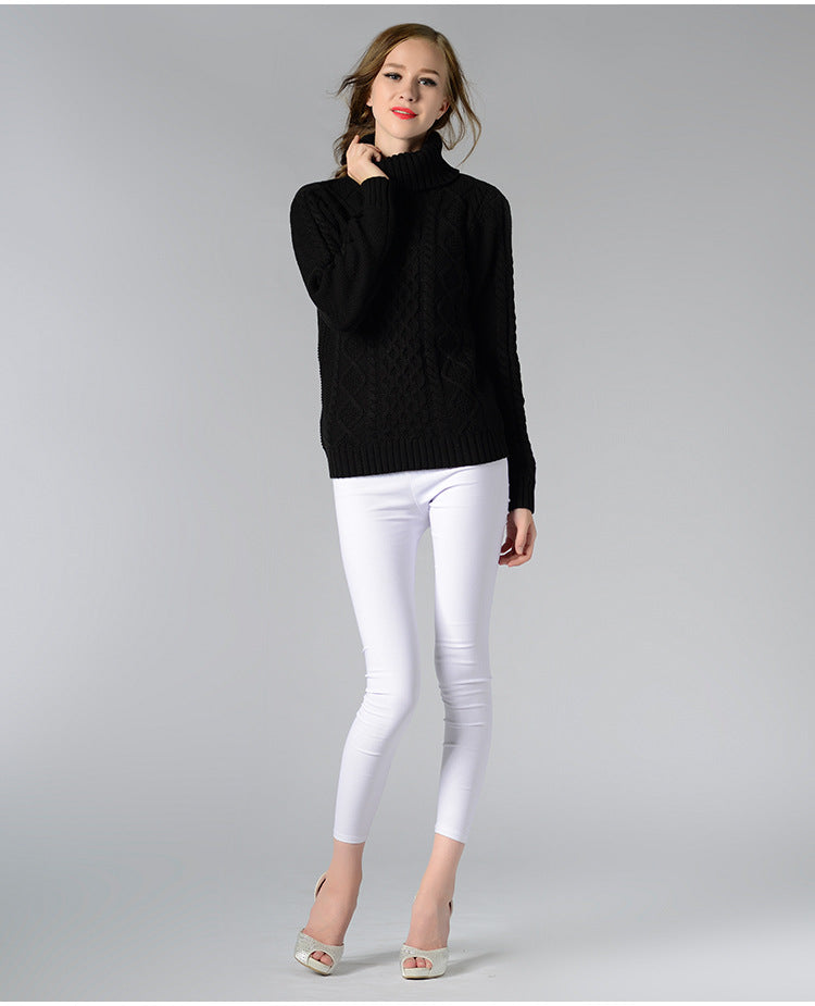 Seraphina | Rollkragenpullover mit elegantem Kabelstrick für Damen