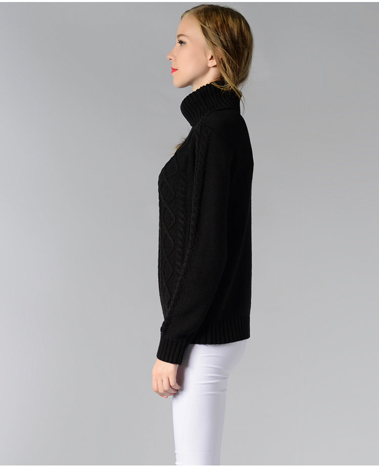 Seraphina | Rollkragenpullover mit elegantem Kabelstrick für Damen