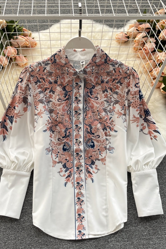 Aurelia | Bluse mit Puffärmeln und Schmeichelnder Passform für Damen