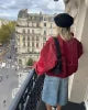 Isolde | Lederjacke mit modernem Schnitt und lässigem Stil für Frauen