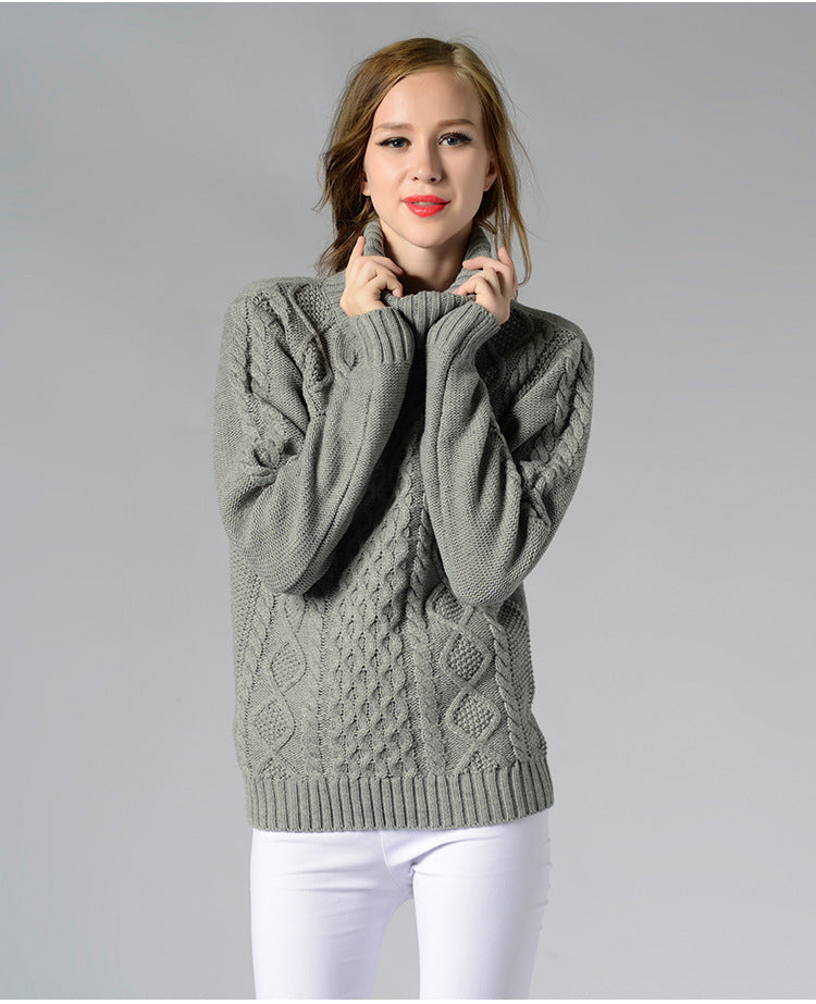 Seraphina | Rollkragenpullover mit elegantem Kabelstrick für Damen