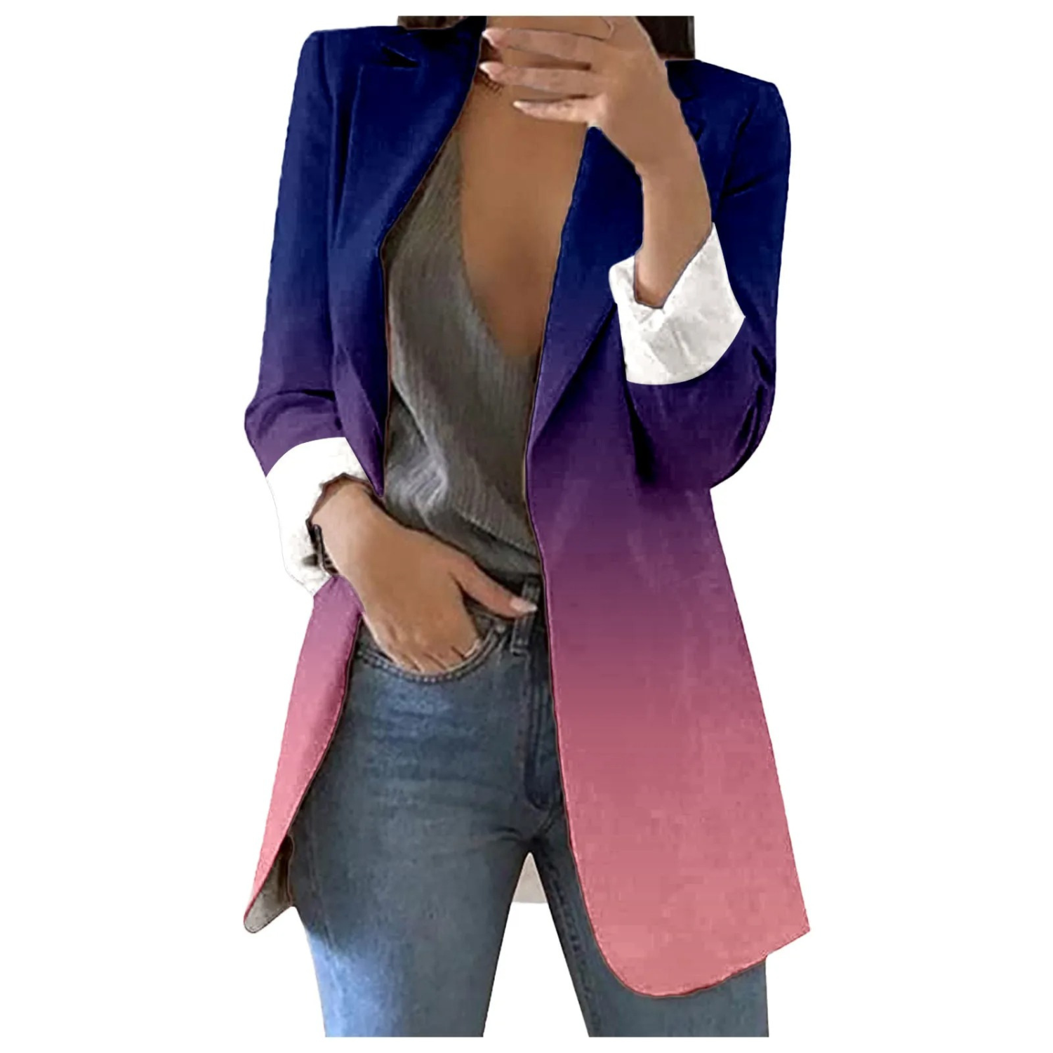 Celestine | Blazer mit Farbverlauf und Eleganz für Damen