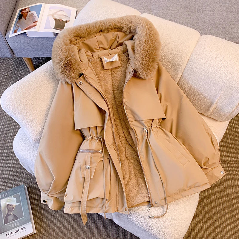 Liora | Winterjacke mit elegantem Schnitt und wasserabweisendem Material für Damen