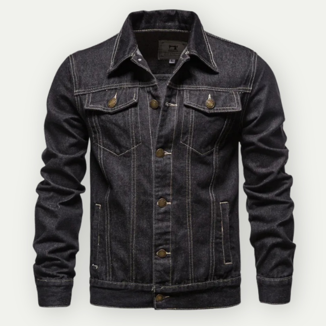 Jasper | Jeansjacke mit Atmungsaktivem Material und Fleckabweisender Beschichtung für Männer
